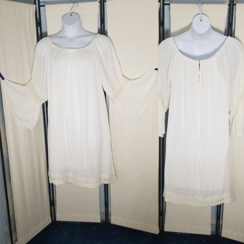 NWT Halloween bridezilla boho angel dress 3X